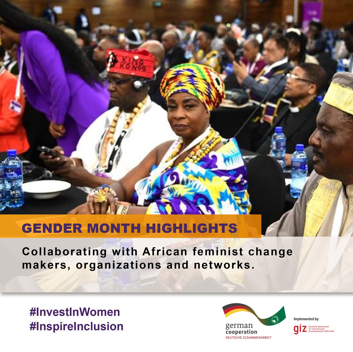 Despite leading efforts, #feminist organisations receive only 0.13% of official development assistance. Using a #gendertransformative approach, the GIZ AWARE project works to counter this trend in cooperation with #African feminist change makers, organisations & networks.