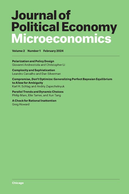 Free to read for a limited time! 'A Check for Rational Inattention' by @greg_l_howard at journals.uchicago.edu/stoken/default…. 
Read more JPE Micro content at tinyurl.com/bd4phk99. For full access, check with your library or subscribe at 20% off with code JPE20. #EconTwitter