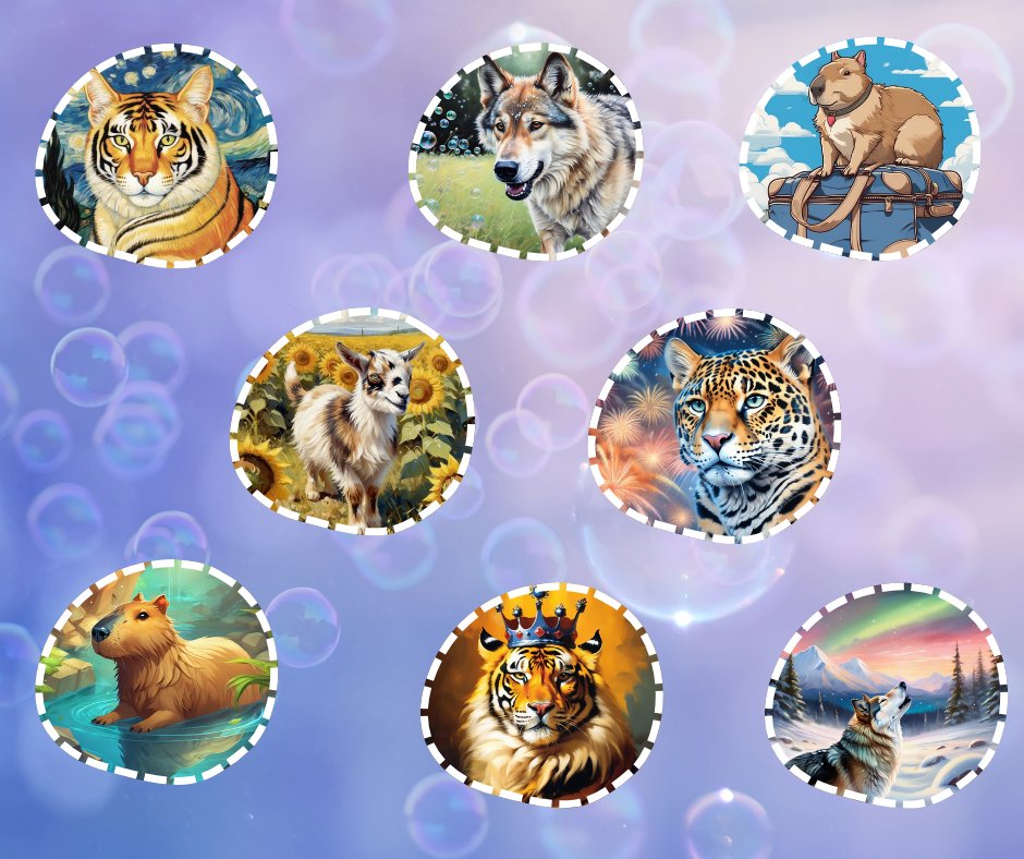 pugmugai's tweet image. PugMug: the perfect place to create treasured art of your pet tigers, jaguars, wolves, and capybaras! 🐯🐺😂

#pugmugai #HappyAprilFools #uniquepets