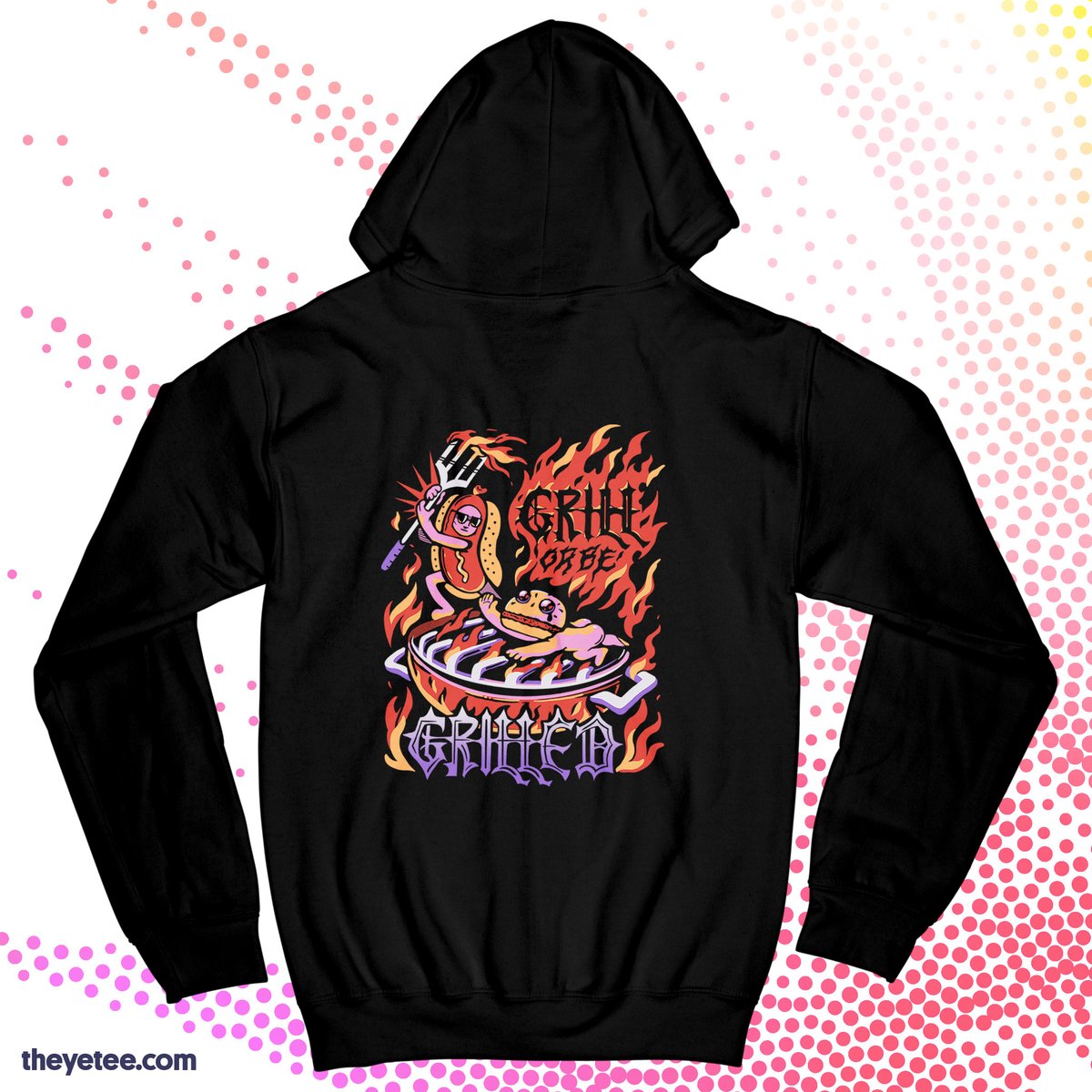 「Some people are cut out for the grill li」|The Yetee 🌈のイラスト