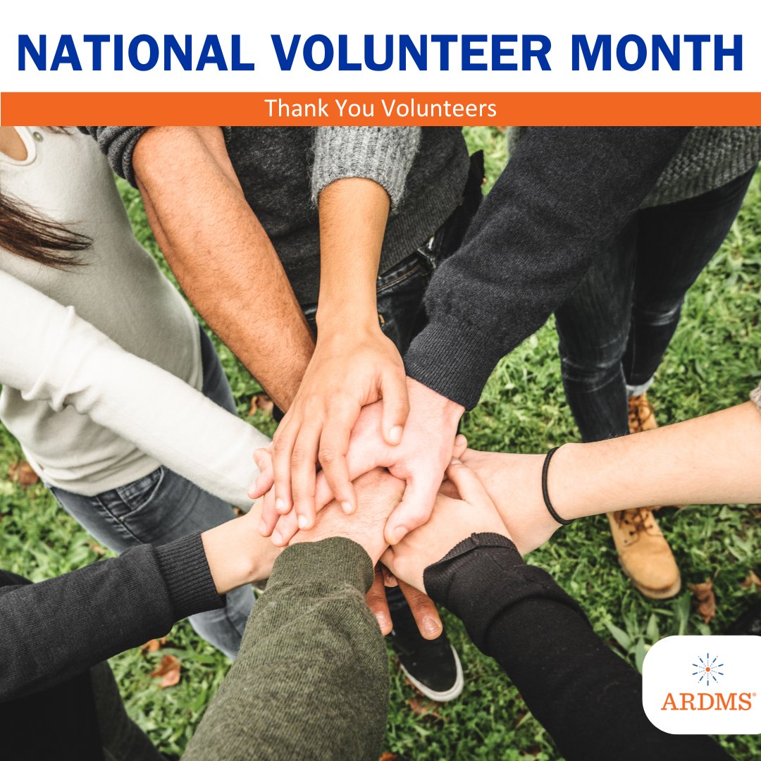 Every April, Volunteer Appreciation Month allows us to highlight our expert volunteers and all they do for the field of sonography. Check back throughout the month to celebrate our volunteers! Happy #VolunteerAppreciationMonth!