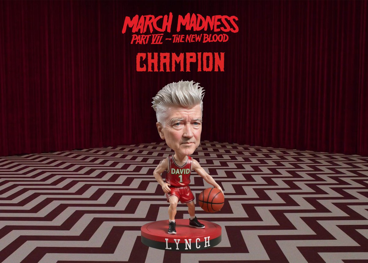 And your 2024 Blank Check March Madness Champion is...

DAVID LYNCH!