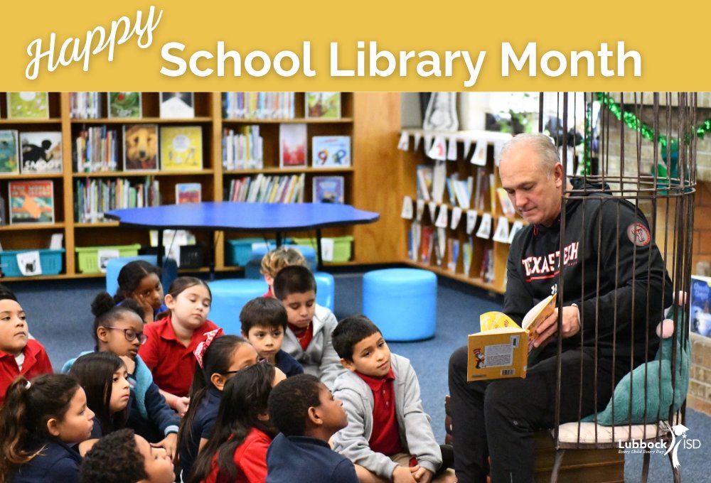 School Library Month lubbockisd.org/article/153044…