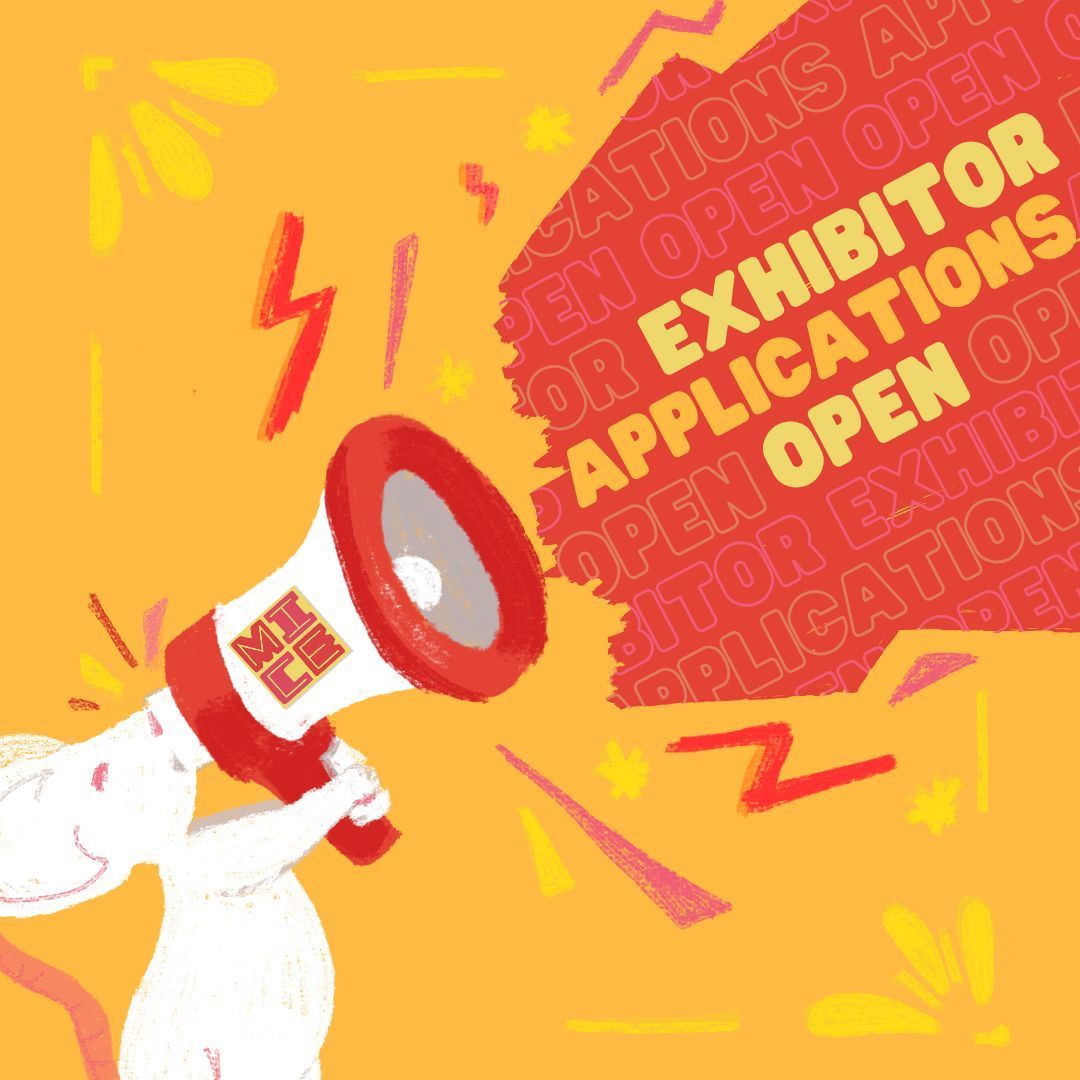 MassMICE's tweet photo. Exhibitor Applications for MICE 2024 are LIVE! 
Applications will be open April 1st-29th

More info in the link below:
https://t.co/Fdz6QuxMJW

Illustration by Ayala Rugg Diehl https://t.co/kY0xF5Koyb