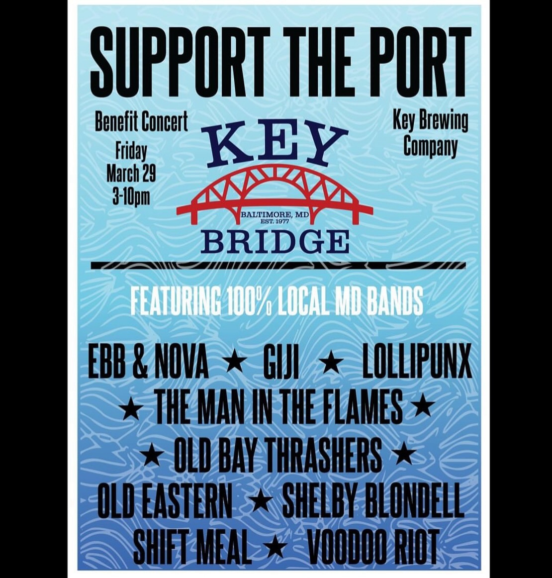 On Friday 3/29, Express Employment - Baltimore staff were at keybrewing.com for their Support the Port Fundraiser. It was a great event and ever greater turnout. Good food, bands, and brew all for a good cause #supportheport #Keybridge #Express #Baltimore