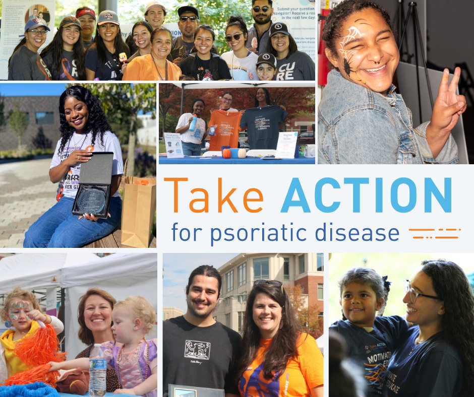 Join the movement! Take ACTION for Psoriatic Disease – educate, advocate, and celebrate with us. Join us in your area, connect with your community, and raise funds to improve lives. #NPFTakeAction

Visit psoriasis.org/npftakeaction to learn more! 💙