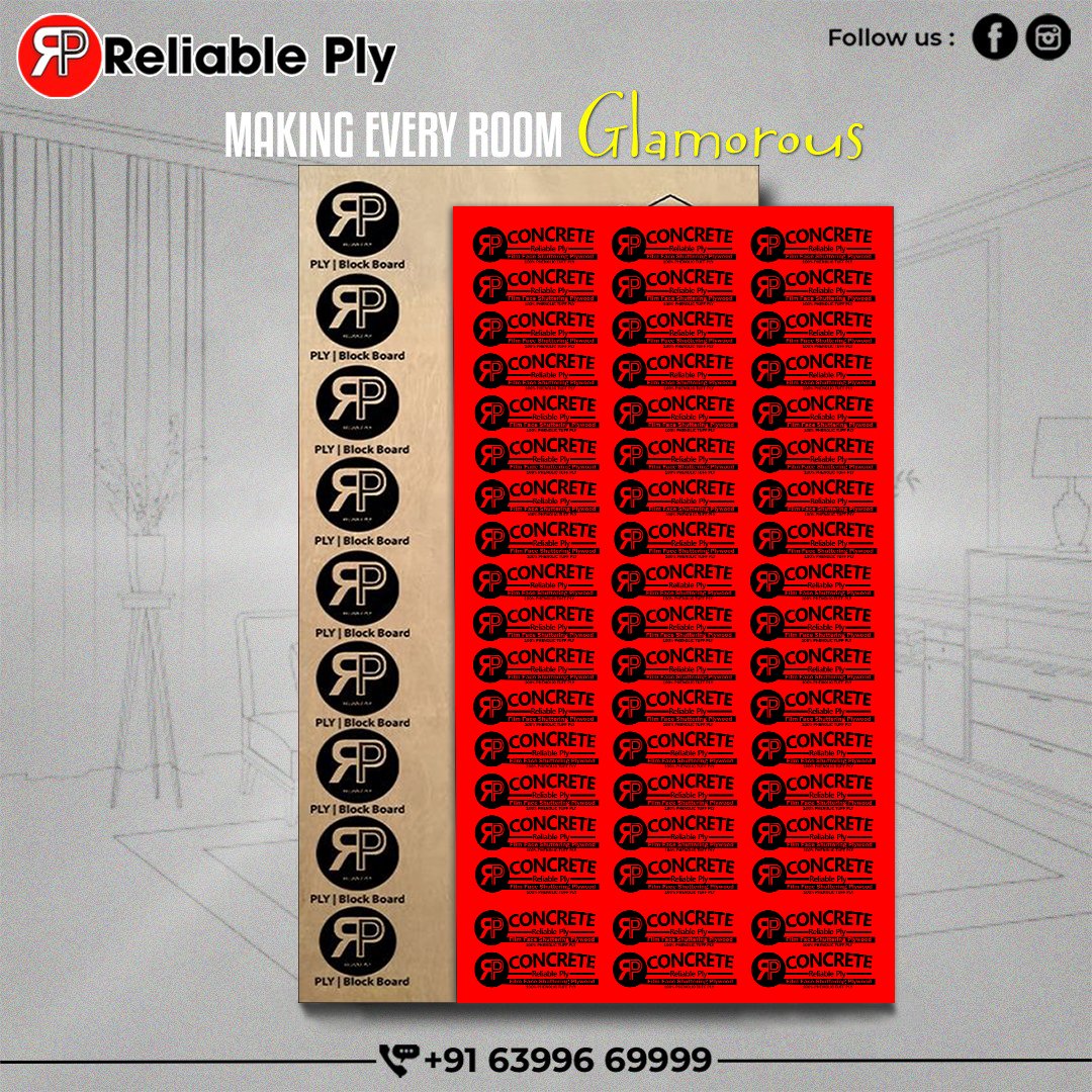 reliableply's tweet photo. Make every room glamorous with Reliable Ply.
 WhatsApp: https://t.co/sbMZwZoL0f 

Join the Reliable Ply family and redefine your space with our premium plywood.
#ReliablePly #Plywood #MadeInIndia #HomeImprovement #Renovation #InteriorDesign #Furniture #Construction #MarinePlywood https://t.co/qnEYeWAlOA
