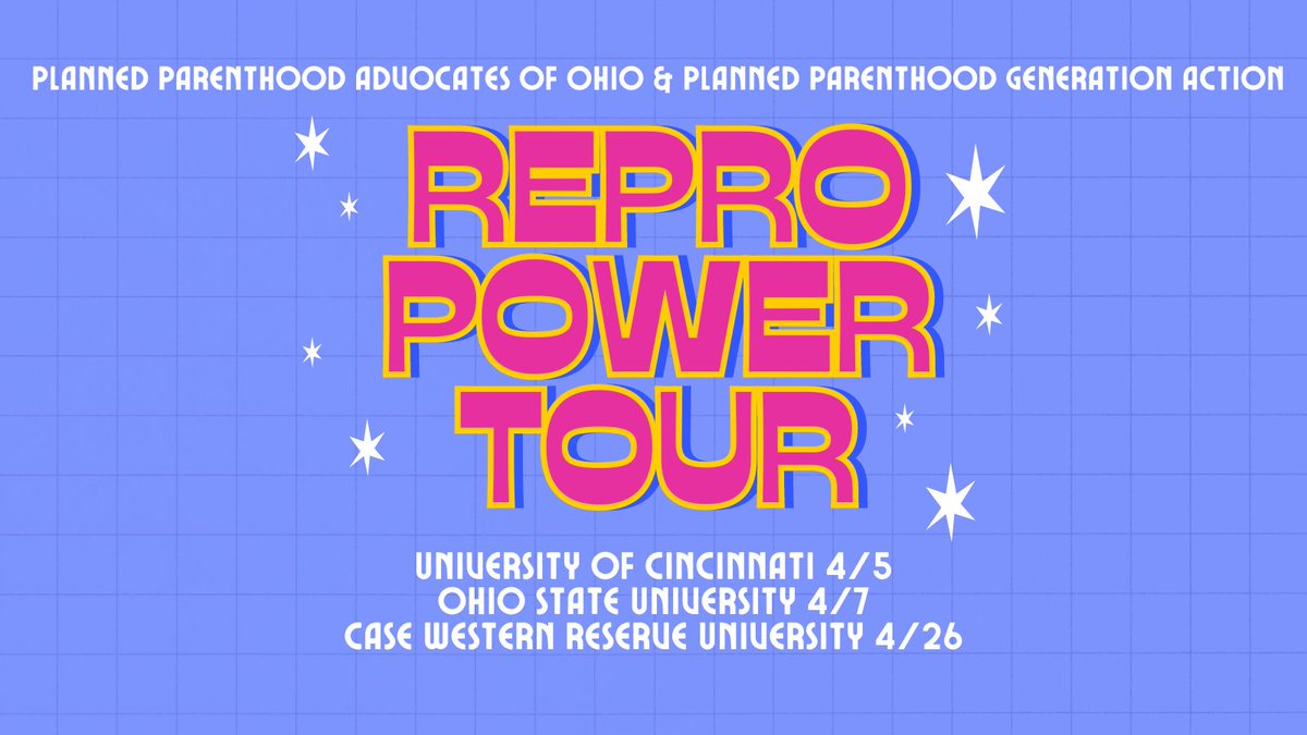The Repro Power Tour kicks off this week! 🎉

We'll be visiting the University of Cincinnati this Friday and the Ohio State University this Sunday. 🤩

📲 Save your spot here: bit.ly/3Tet7QE