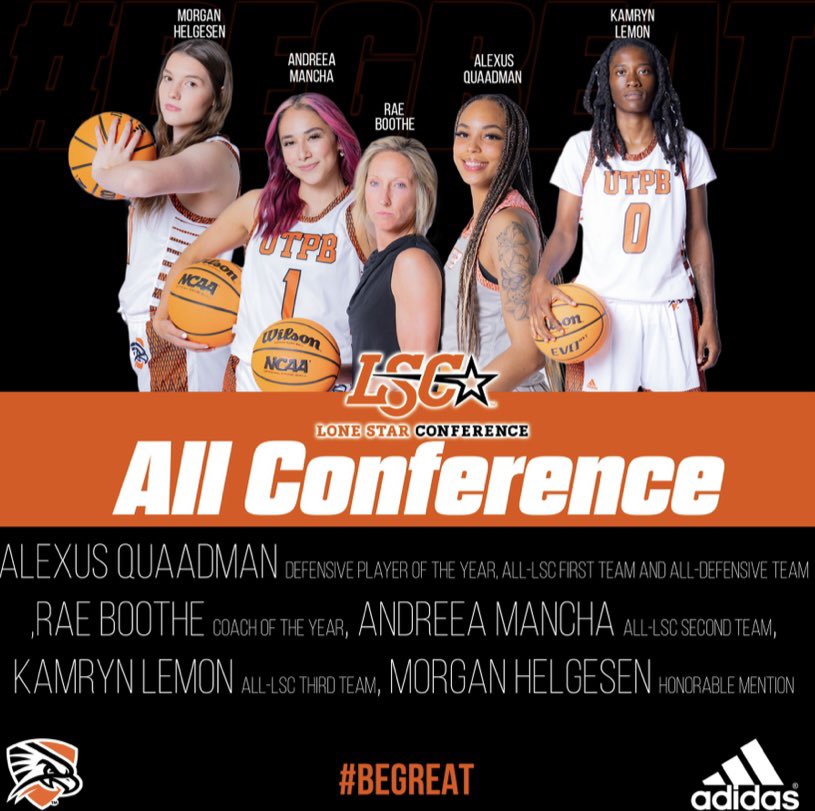 Most All-Conference Honors in program history! 

#TeamEffort 
#BeGREAT