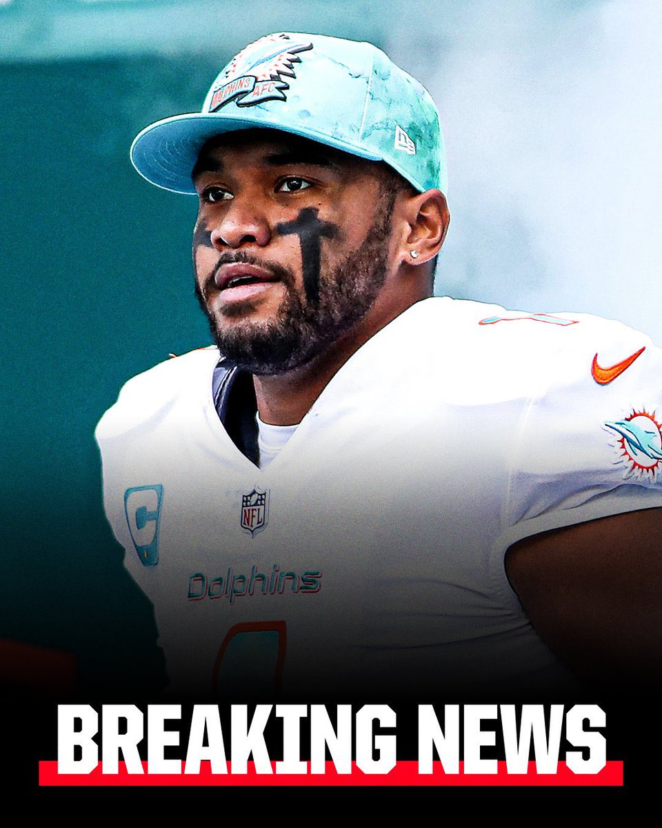 ShoutoutKG's tweet photo. BREAKING: #Dolphins QB Tua Tagovailoa has agreed to a 5-year, $280M contract extension, making him the highest paid player in NFL history, per Adam Schefter.

The $56M per year is a new NFL record. https://t.co/ZOznpbILEQ
