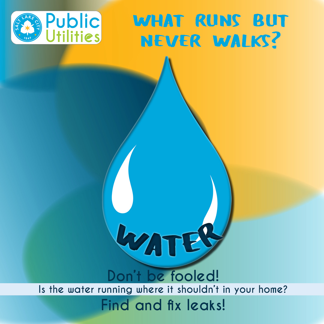 This April Fools' Day, don't be fooled! Is the water running where it shouldn't in your home? Find & fix leaks today!