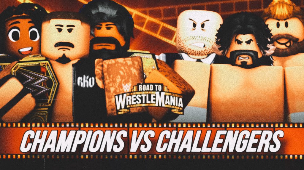 A Big 6-Man Tag Match Will Take Place This Sunday! The Champions(@mrmoveeelook, @rememberingmsfl, & #RickUso) Will Take On The Challengers(@LoversxHayters, @nolanprivate11, & @RatedRCopeRblx) Live This Sunday At The Road To #WrestleMania Show!