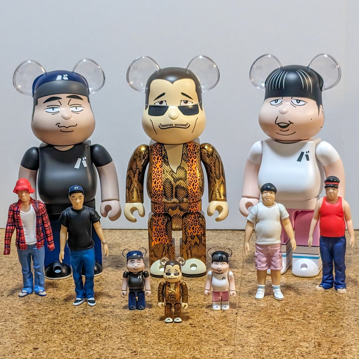 妹の頑張りのお陰で新たに仲間入りしたバナナマンのベアブリック