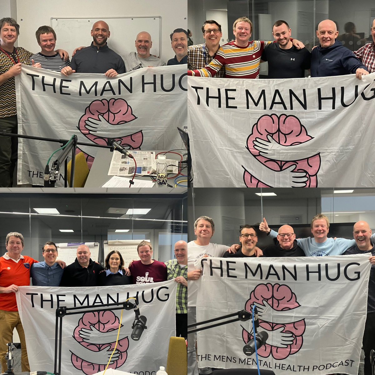 Happy birthday to us! The Man Hug has had the most amazing first year! All thanks to our incredible guests, the amazing charities and organizations we promote and you amazing listeners! Whose ready for year 2, it’s gonna be boss 💚🧠💚🧠
