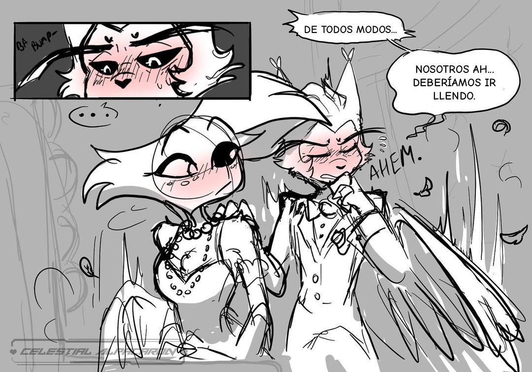 #huskerdustfanart #angeldust #angelhusk #HuskDust #HazbinHotel #HazbinHotelAngelDust #huskerdust #hazbinhotelnsfw 🩷🕷🐱Parte 2