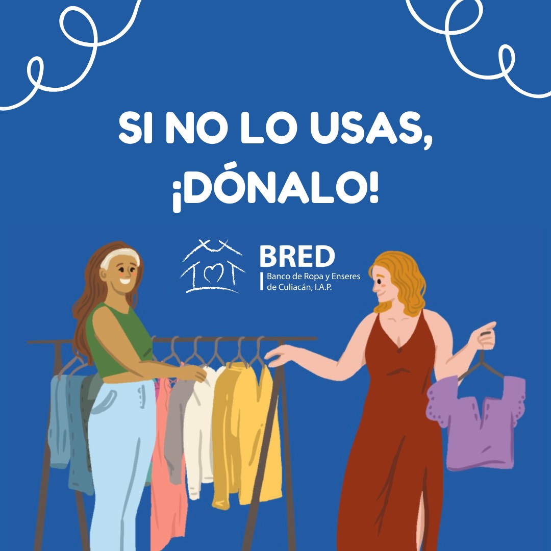 🌟 ¿Tienes cosas que ya no usas? ¡Dónalas! Desde un zapato hasta enseres domésticos, cada pequeña contribución puede marcar una gran diferencia en la vida de alguien. Únete a nosotros y juntos hagamos del mundo un lugar mejor. 💙💚 #SiNoLoUsasDónalo #BREDCuliacán #Culiacán