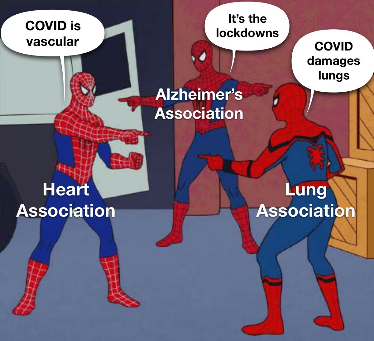 Very interesting how people can look at the same circumstances and studies, and interpret them so differently. You would think that each of these organizations would be taking a comprehensive look at the actual impact of COVID infections.