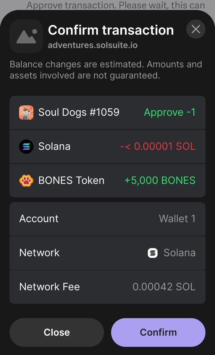 Just got my @SoulDogsCity back from the time machine adventure in SolSuite.io!!!!! Got my bones back, but next time I'm going for the big prize!!! #NFT #SolanaNFT #SolanaDogShow