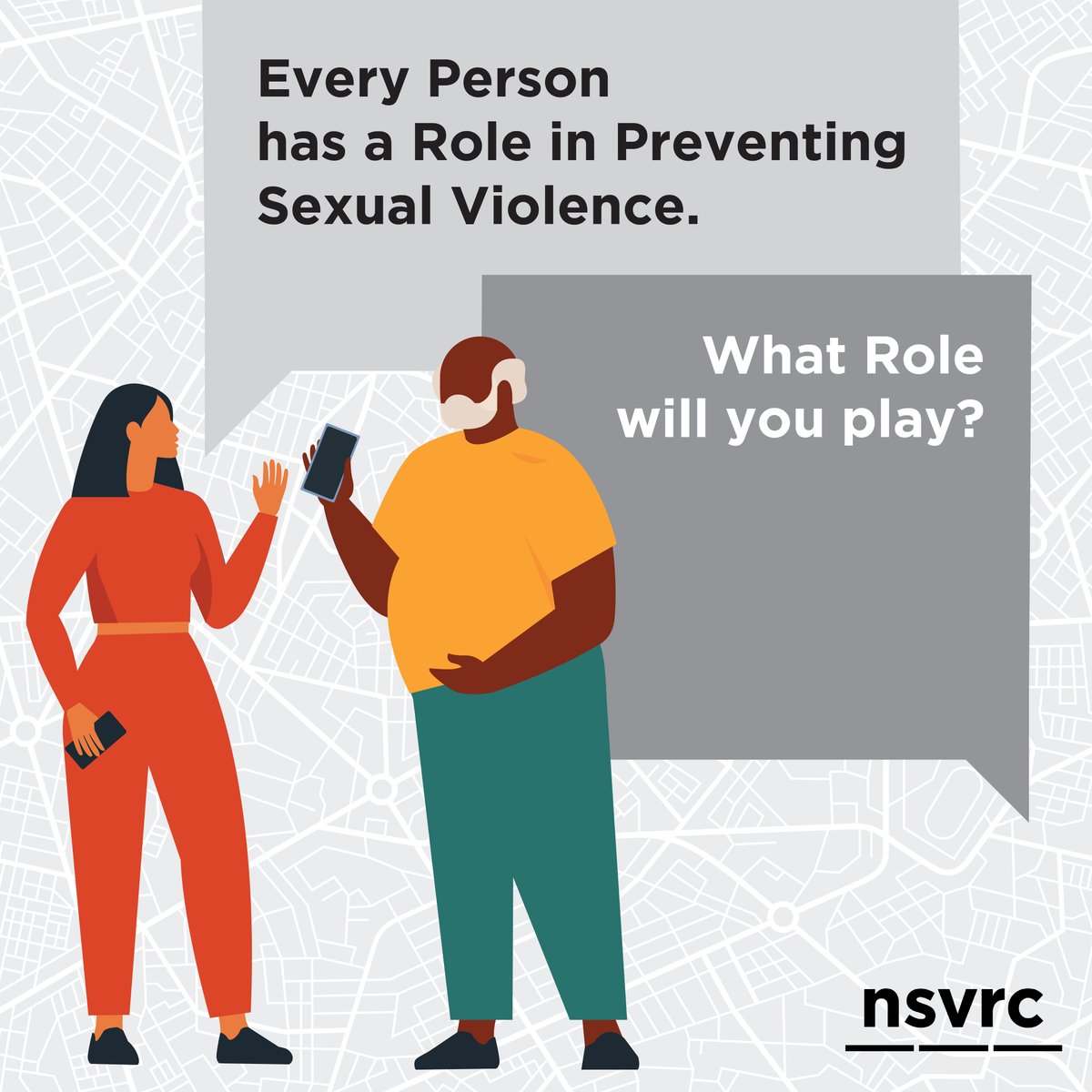 April is Sexual Assault Awareness Month (SAAM). We all have a role in preventing sexual violence. Visit nsvrc.org/saam to learn how to help. #SAAM #SexualViolence #PreventViolence
