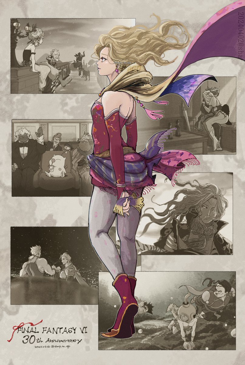 #FF6_30th_anniversary 
#FF6_祝30周年