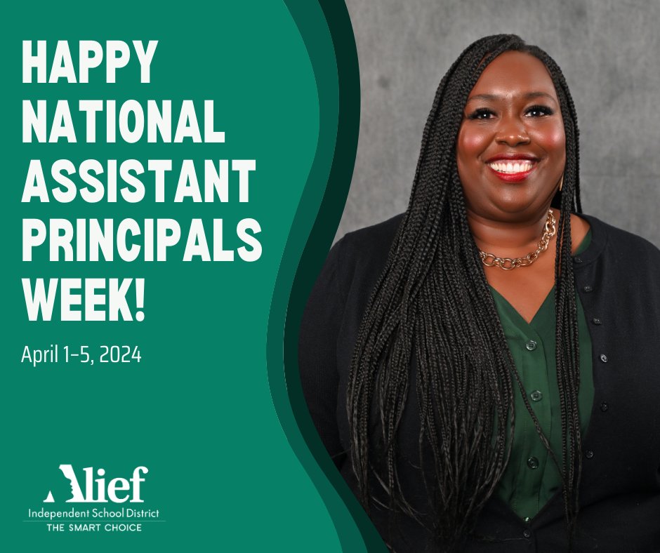 April 1-5 is National Assistant Principals Week! A big thank you to Ms. Wheaton for all the ways you contribute to the success of O'Donnell Middle School! #APWeek24