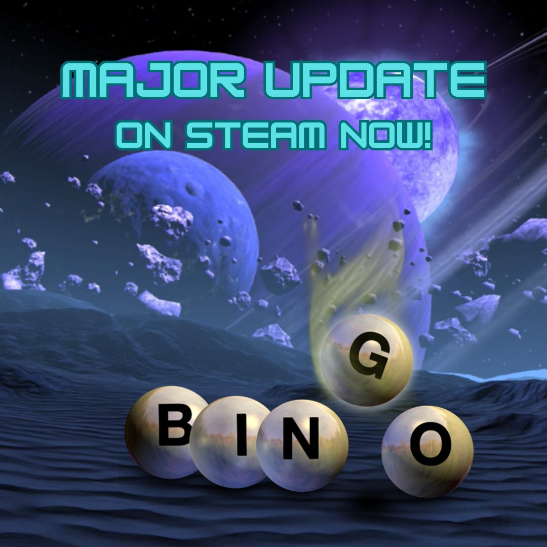Did you know that Bingo VR recently had a massive update? Check it out now for free on Steam!

store.steampowered.com/app/1210380/Bi…