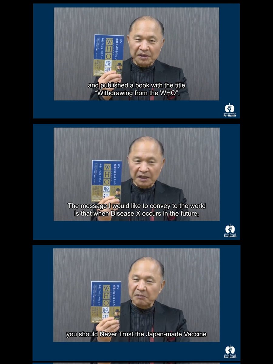 📢Masayasu Inoue , MD , PhD
This is an Unbelievably Crazy Situation. The Japanese government is the first in the world to approve a new type of vaccine called Self-replicating “Replicon” Vaccine and plan to start to Supply it in this fall or winter.
#COVID_19 
#vaccineinjuries