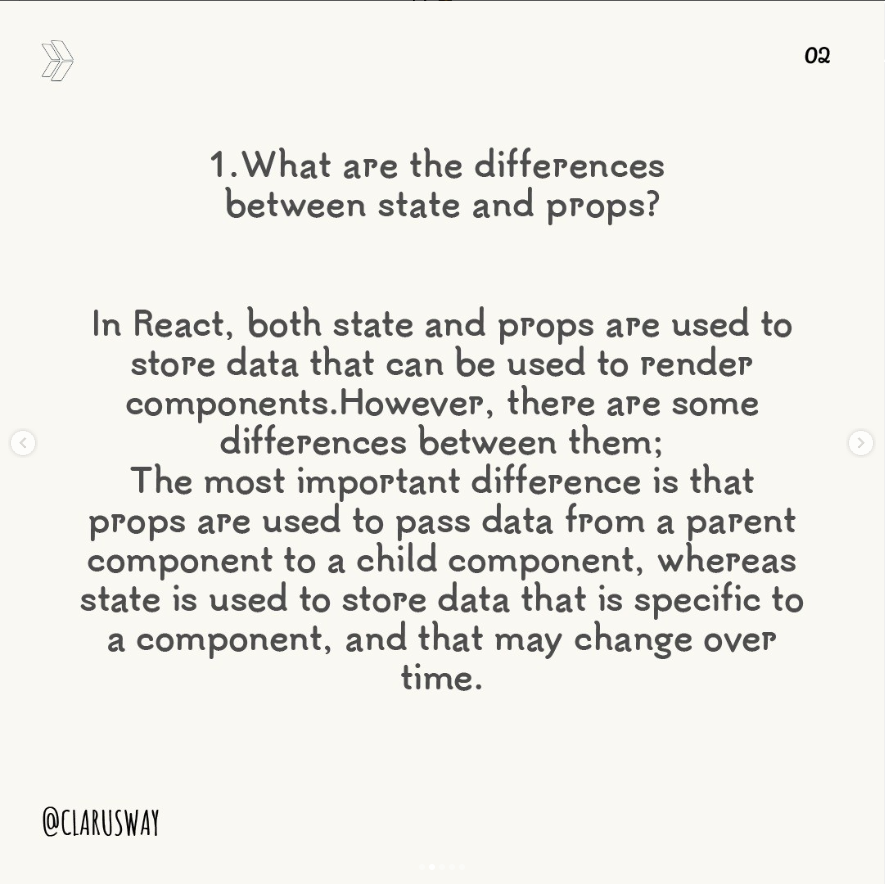 React interview question:

#React #interview #programming #javascript #CodeNewbie #code #MondayMorning