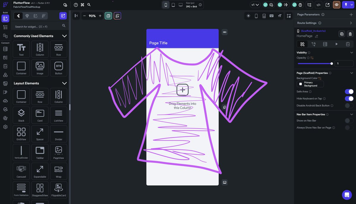 flutterflow's tweet image. 🧑💻Fun Fact:
FabricFlow was built entirely in FlutterFlow in less than 1 week, featuring a new drag-and-drop widget coming soon!
Stay tuned. 👀 #BuiltWithFlutterFlow #Innovation