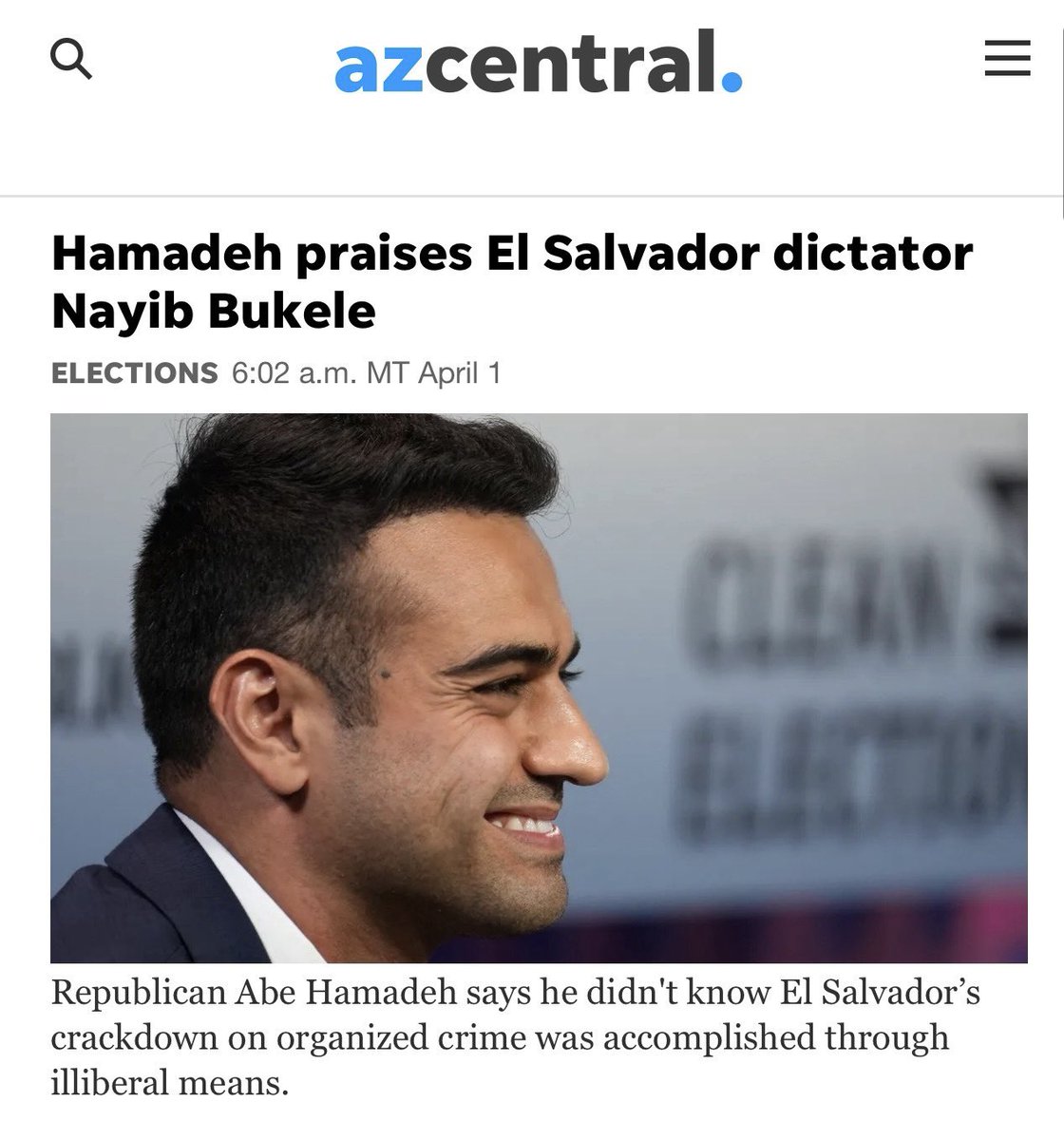 Every morning I wake up to another fake news headline by these propagandists. @nayibbukele won his election with 83% of the vote in a clean election but the fake news calls him a ‘dictator’. He’s turned El Salvador from the most dangerous countries into one of the safest,…
