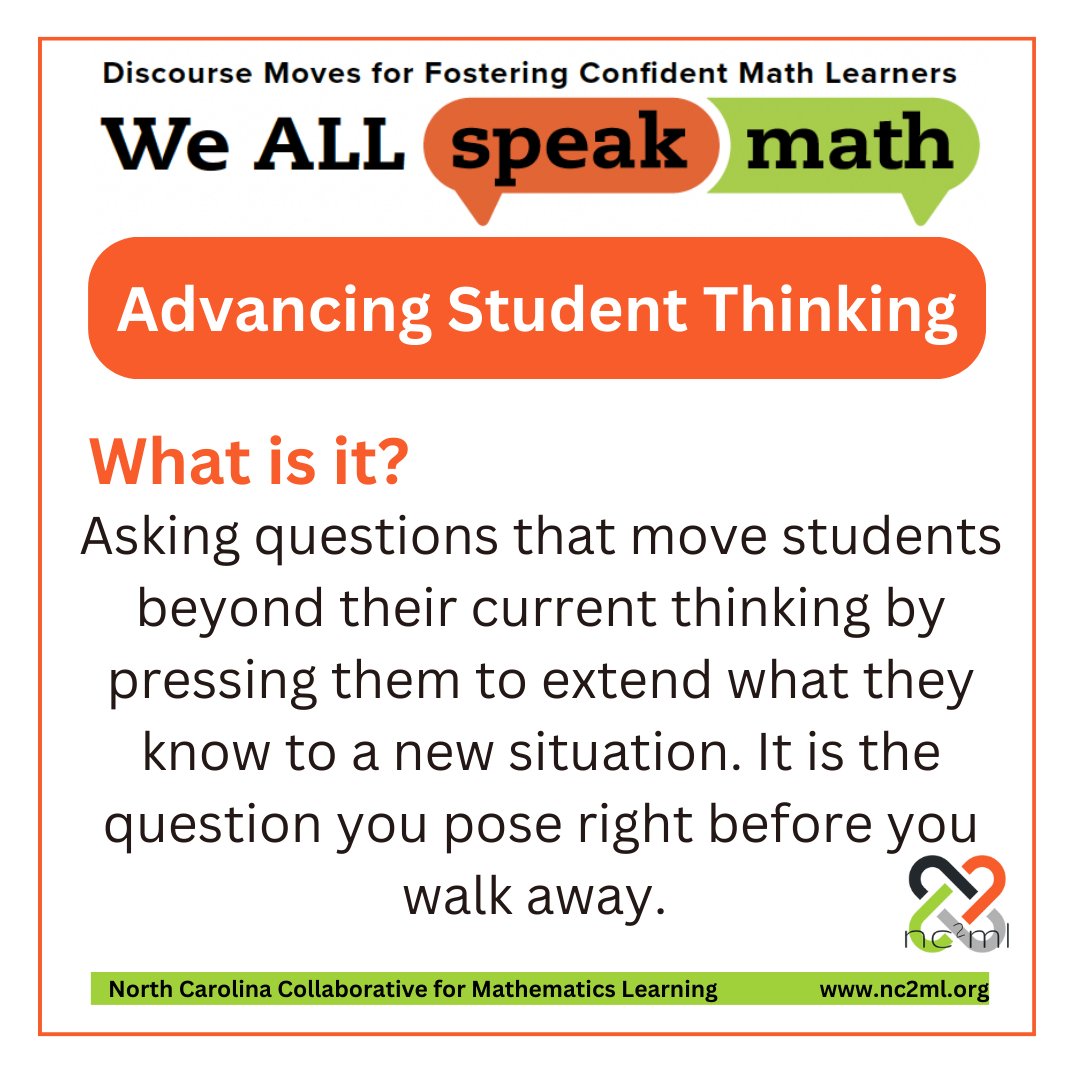 ncmathcollab's tweet photo. Don't be a fool! – check out the Discourse Move for April, Advancing Student Thinking. Toolkits for students, teachers, instructional leaders, and administrators can be found at https://t.co/kZJ9WjTSlI @DPIMath_Science @NCCTM1 @AMTE_NC @NCCATNews #LetsTalkMath #iteachmath #Math https://t.co/1wPRGu7xkO