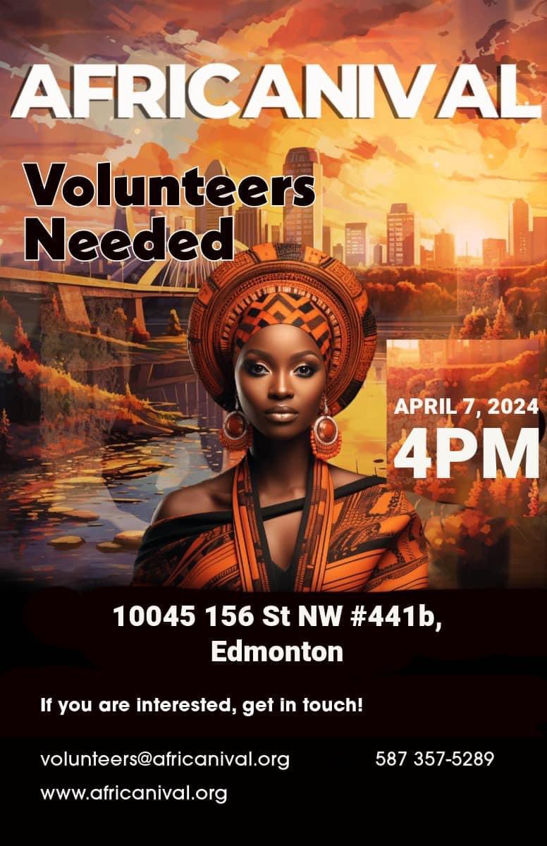diversitypluss's tweet photo. Africanival is coming up in June with lots of fun and excitement….

Anybody interested in sharing or building some valuable experience putting together a big festival….

For any questions, please contact Prestige, Africanival Volunteer Manager on 587. 357. 5289. https://t.co/9zzqsrv18T