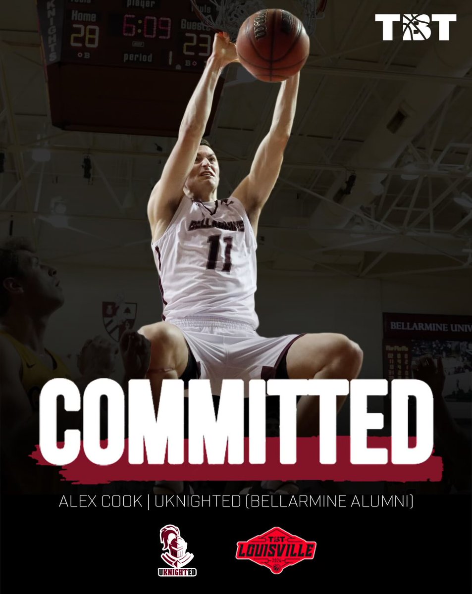 uknightedtbt's tweet photo. Make it 2 more former @BUKnightsMBB standout
commitments to play in the @thetournament ‼️🤩

2️⃣- 1,000 point scoring careers
2️⃣- 1st Team All Conference Honorees 
 
•Alex Cook 
•Dylan Penn

Mark your calendars, we’re coming! 📆

#uknighted🛡️ https://t.co/2eKyitPJwS