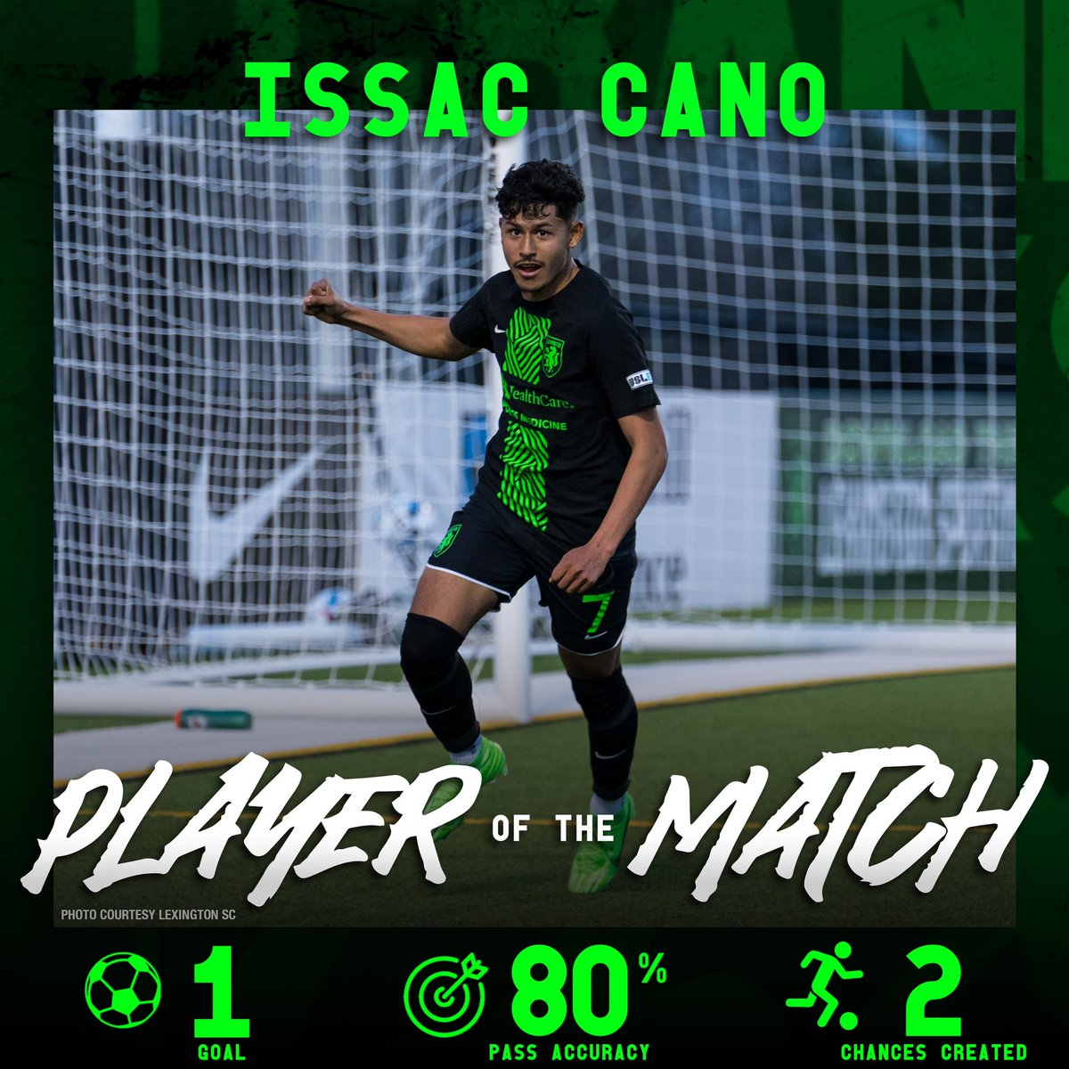 First pro league start. 
First pro league goal. 
First-team performance.

The Prodigy delivered against Greenville, earning him your vote as the <a href="/LexSporting/">Lexington Sporting Club</a> POTM! #LexGo