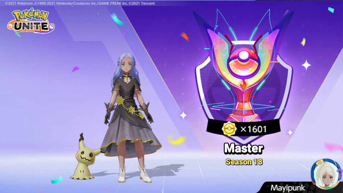 kurtcomayipunk's tweet photo. #PokemonUNITE #NintendoSwitch https://t.co/GDNRmkYW51