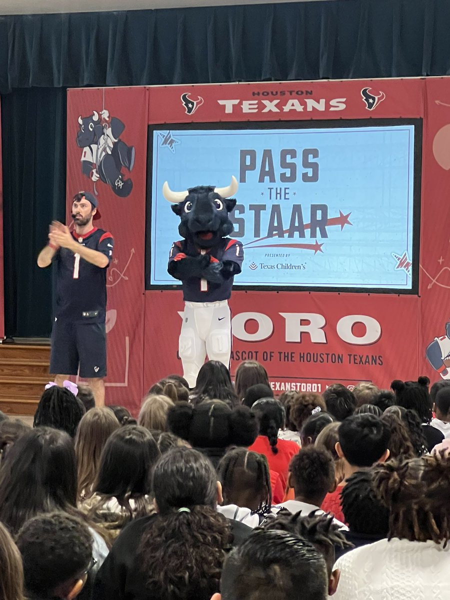 We are ready to Pass the STAAR test thanks to @TexansTORO1