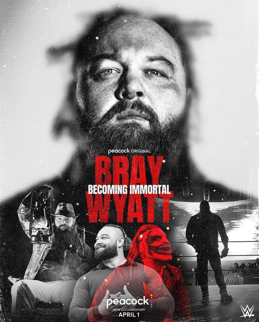 A special thank you to @DaytimeTVshow for allowing me the opportunity to join today’s show to talk about Bray Wyatt #becomingImmortal which is streaming as of today on @peacock 🖤