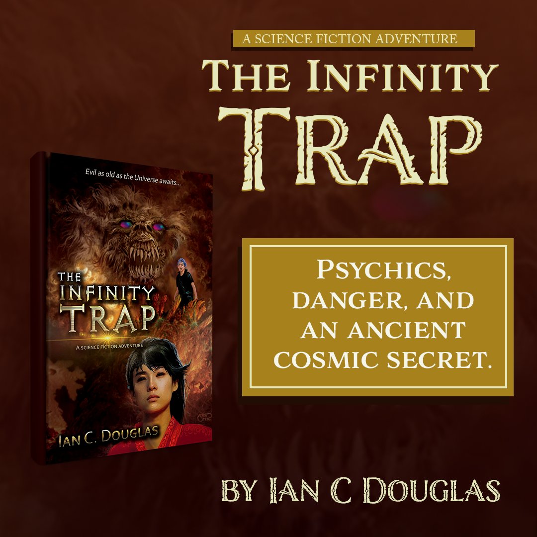 'The Infinity Trap' unfolds a gripping tale of a teenager's quest through Mars, battling psychics, demons, and an ancient evil. Will Zeke conquer the cosmos, or be lost in the Infinity Trap? #AdventureAwaits By @Iancdougie Available on - amazon.com/dp/B07D7H4VNM/