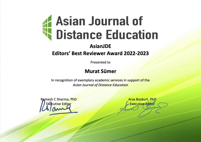 mrt_smr's tweet photo. Did I mention that AsianJDE recognizes my contribution as a reviewer and expresses gratitude for my expertise and ongoing support to their journal? Made my day. 😌 Thank you @AsianJde https://t.co/bEVLTKFFLN