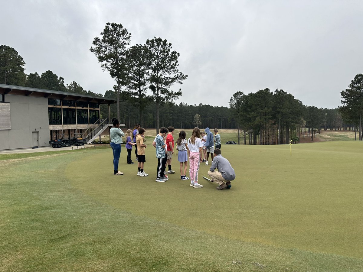 1st Green happening now at Mystic Creek