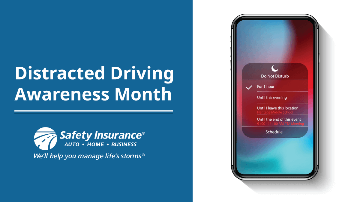 April is #DistractedDrivingAwarenessMonth. Consider enabling the “Do Not Disturb” function on your smartphone to help eliminate distractions while driving. To learn more, visit: nhtsa.gov/campaign/distr… #ManageLifesStorms