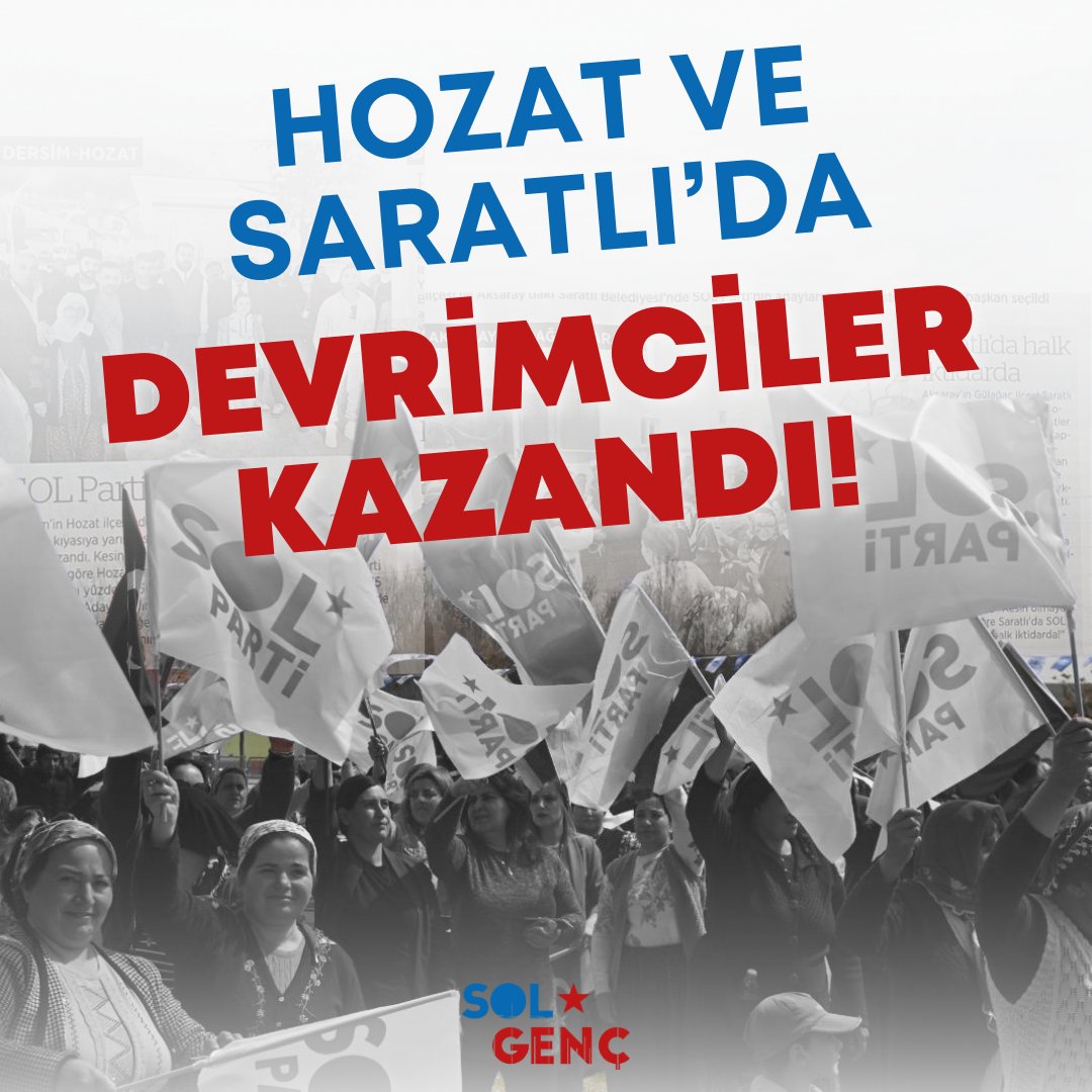 #Hozat ve #Saratlı'da devrimciler kazandı! Halk iktidarda ⭐️