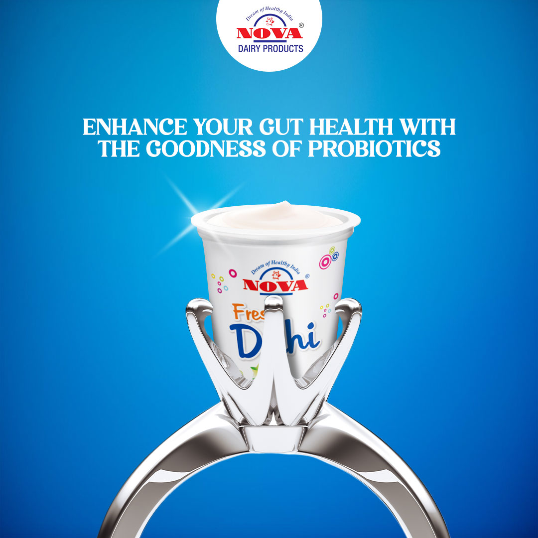 Nova Dahi: Your Gut's Best Friend for Good Health! #NovaDahi #NovaDairy #Healthy #Purity