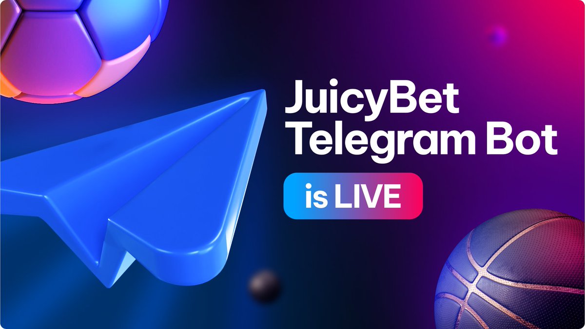 💥 Degens! #JuicyBet's Telegram App already has 1000+ users! 🥳

1⃣ Full functionality in your TG app
2⃣ No more MATIC hassle, all you require is #USDT
3⃣ Effortless betting with a single click, no extra wallet needed
4⃣ A sleek UI
5⃣ 100% Safe

👉 Join: t.me/JuicyBetAppBot
