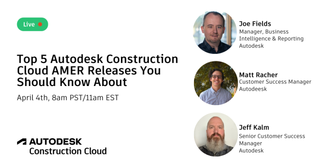 Explore 5 new features within #AutodeskConstructionCloud. From the Specifications Tool to Model-Based Progress Tracking, we're enhancing your workflows. linkedin.com/events/top5ame… autode.sk/4agueXp