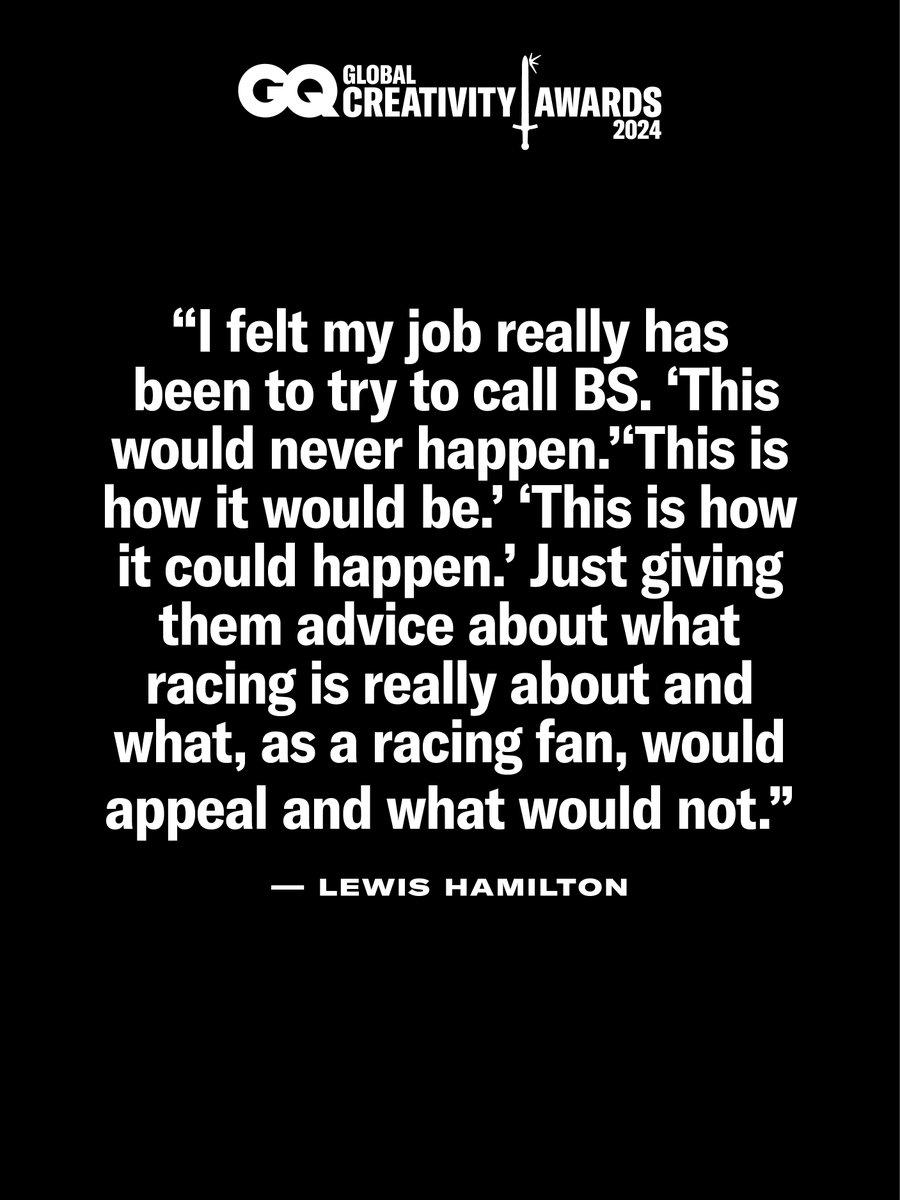 .@LewisHamilton on his role in the upcoming Formula 1 movie he’s producing alongside Brad Pitt 🔗: gq.mn/vparJ9w