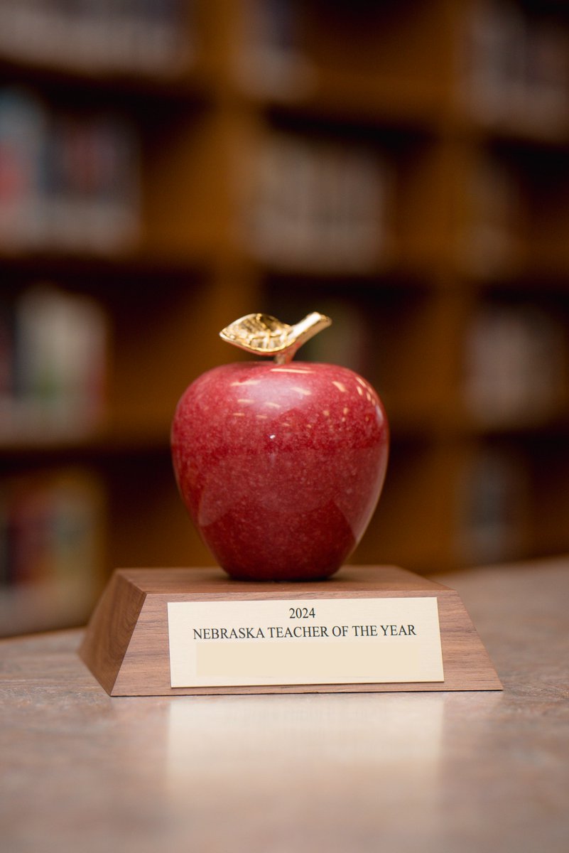 No joke, you can nominate your favorite teacher to become the next Nebraska Teacher of the Year. The nomination is simple and a great way to celebrate the excellent teachers across the state! Nominate someone great today. education.ne.gov/toy/