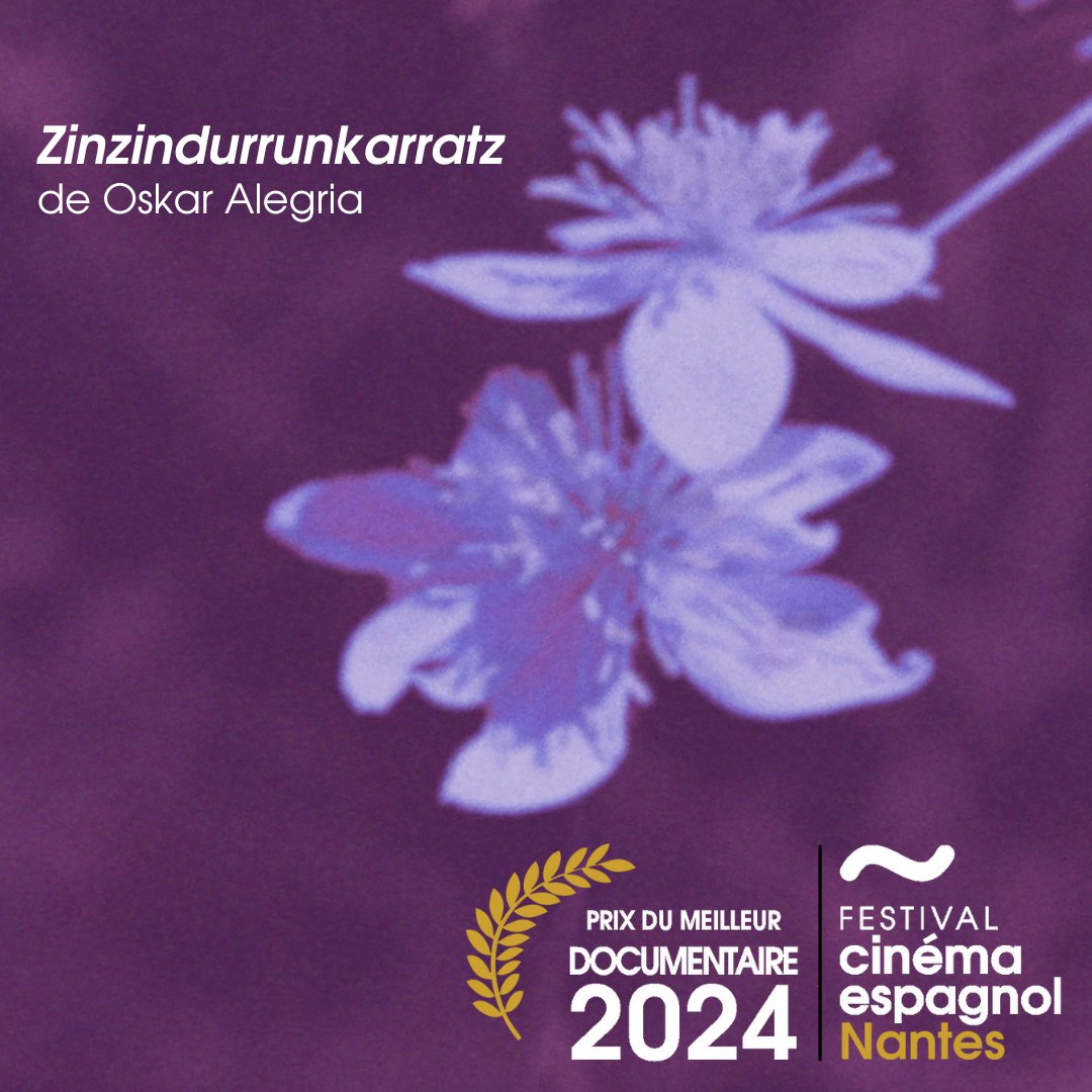 🏆PALMARÈS 33e ÉDITION 🏆

🏆Prix du Meilleur Documentaire | Premio al Mejor Documental
ZINZINDURRUNKARRATZ de Oskar Alegria 

#FCEN2024