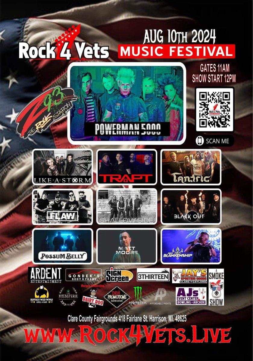 DetRockReview's tweet photo. @rock4vets August 10, 2024 https://t.co/oceckckTKt
