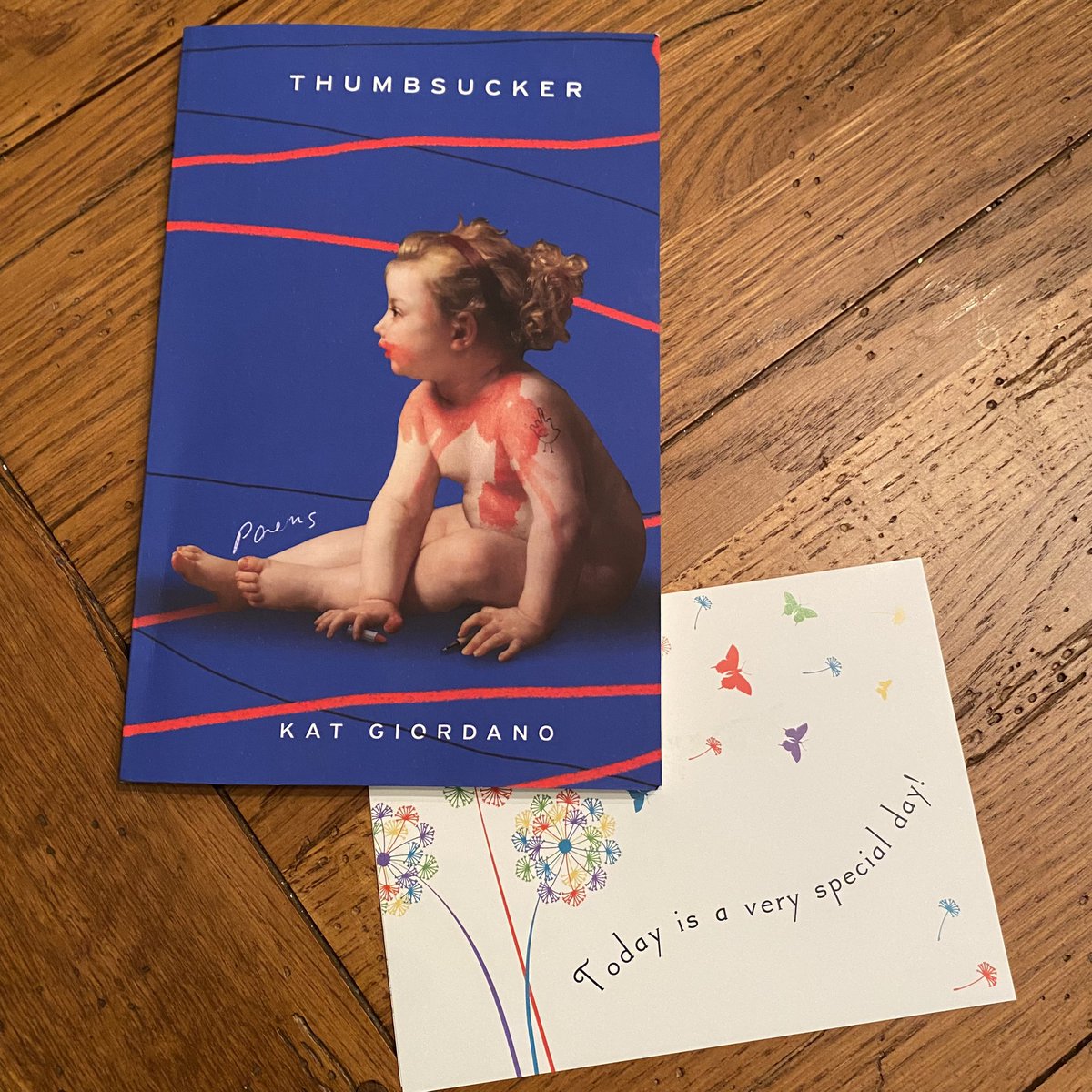 THUMBSUCKER IS OUT and this is not an april fool’s joke. 

discount code FOOL thru @MalarkeyBooks today only: malarkeybooks.com/store/thumbsuc…